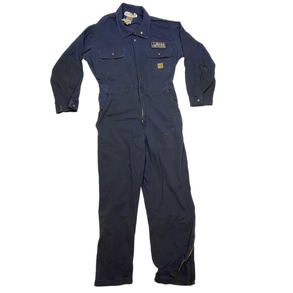 Carhartt Other - Carhartt Mens Coverall Jumpsuit CAT 2 NFPA 2112 Flame Resistant Medium Work Gear